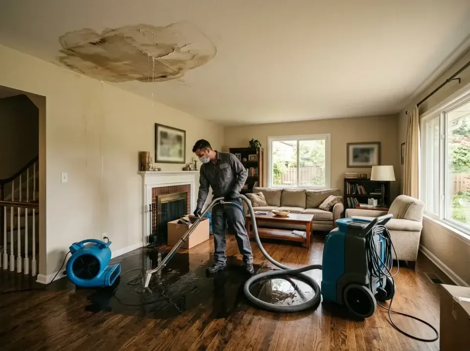 attic-pipe-burst-ceiling-drip-008 — frequently asked questions, Water Damage Restoration & Carpet Care in Congers, NY